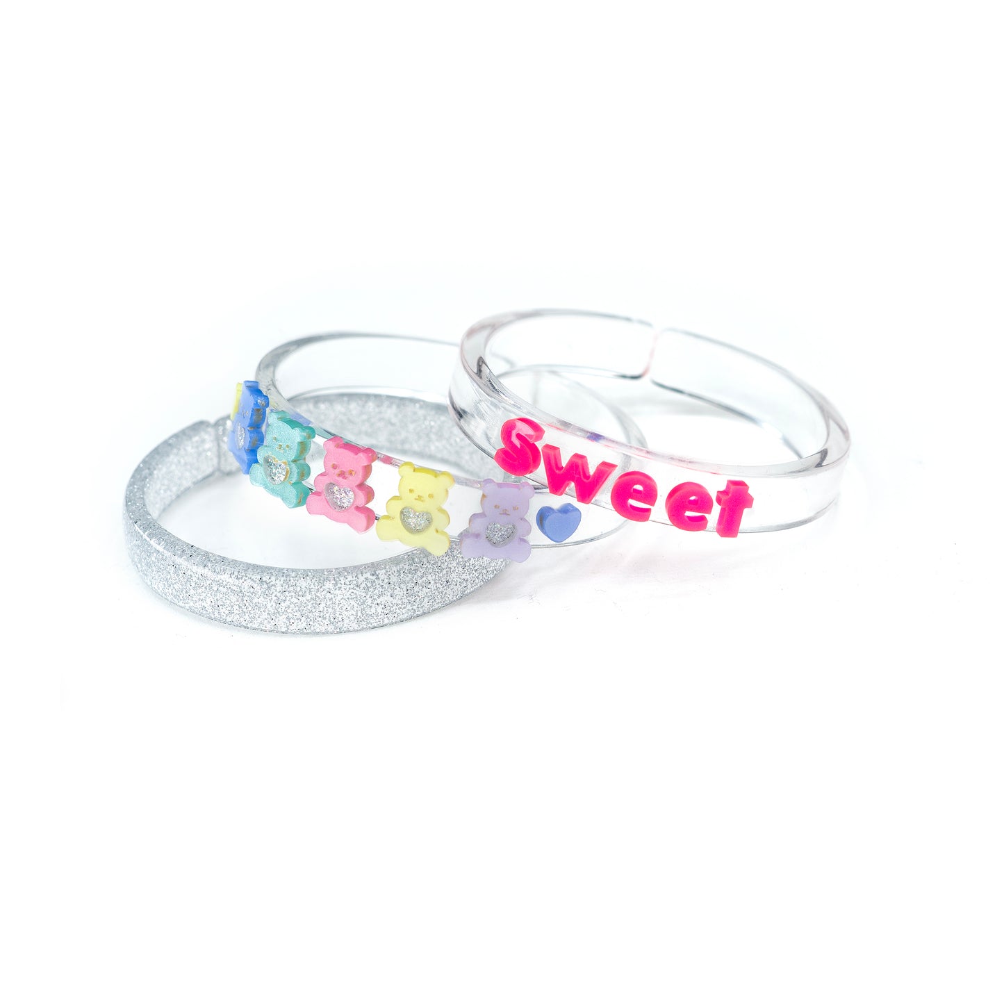 VAL24 - Sweet Bears Pearlized Bangles