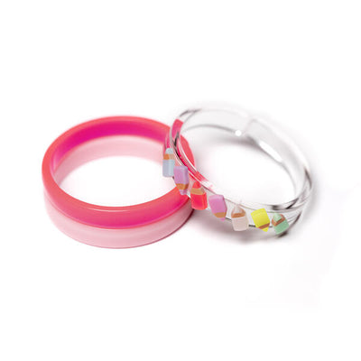 BTS23 - Pencil Neon Pastel Color Bangles Set of 3