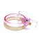 HOL25- Christmas Tree Pink Bangles