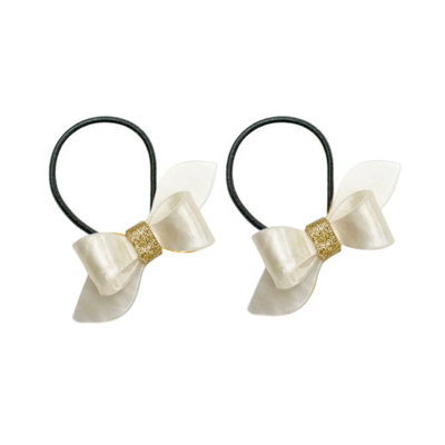 Rosane Bow Glitter Bows Ponytails