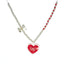 Heart Bow Pearl Necklace