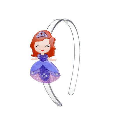 Cute Doll Orchid Hair Headband Unit