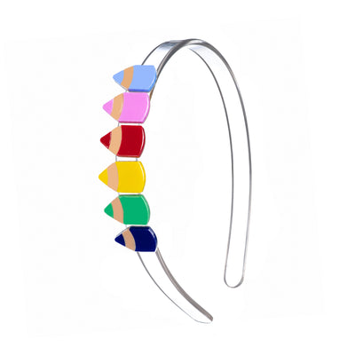 Pencils Fall Colors Headband