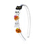 Glitter Skull Ghost Fun Headband HAL