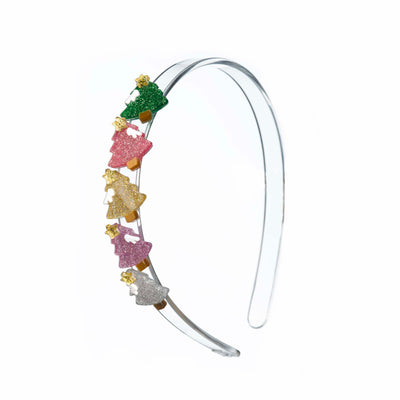 Tree Multi Pink and Gold Headband HOL