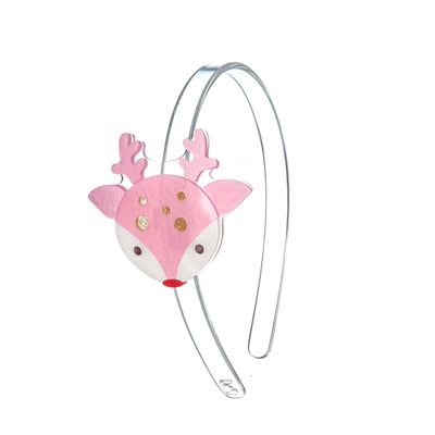 Reindeer Pink Headband HOL