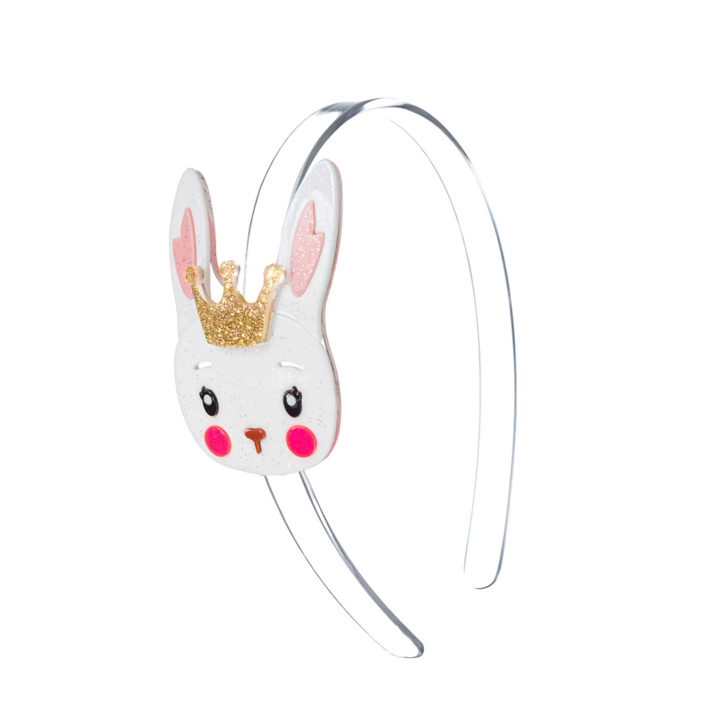 Easter Bunny with Crown Headband -SPR