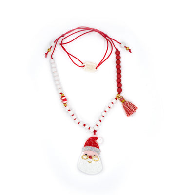 Santa Claus Necklace HOL -  Lilies & Roses NY