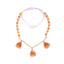 Glitter Candy Corn Necklace HAL