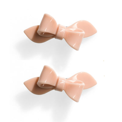 Rosane Bow Solid Colors Alligator Clips