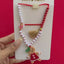 HOL25- Gingerbread Girl Red Necklace