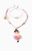 Ballerina Tulle Adjustable Necklace -  Lilies & Roses NY