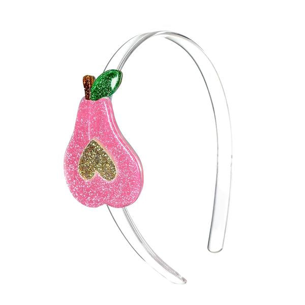 Pear Headband - Bright Color and Glitter Color -  Lilies & Roses NY