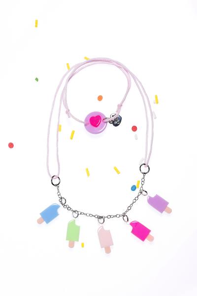 Mini Popsicles Necklace -  Lilies & Roses NY