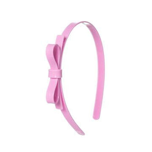 Thin Bow Candy Pink Headband