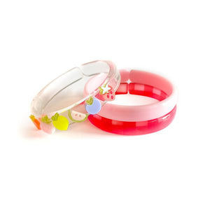 SUM23-Fruit Salad Red Checkered Bangle