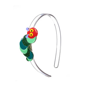BTS23- Caterpillar Green Shades Headband