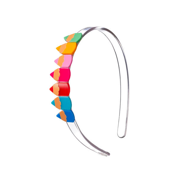 Pencils Vibrant Colors Headband -BTS -  Lilies & Roses NY