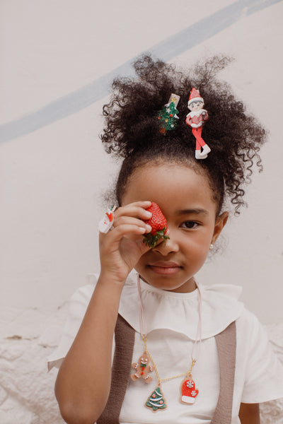 HOL-Christmas Elf & Christmas Tree Alligator Clips