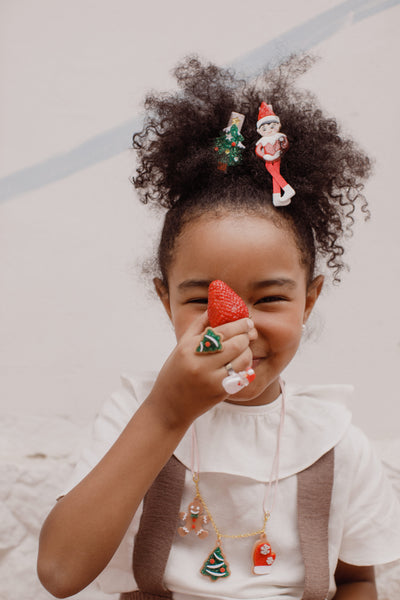 HOL-Christmas Elf & Christmas Tree Alligator Clips