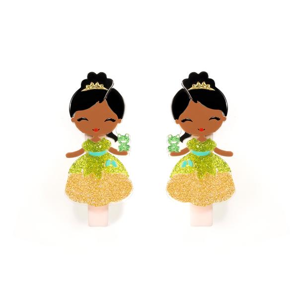 Cute Doll Hair Clips -  Lilies & Roses NY