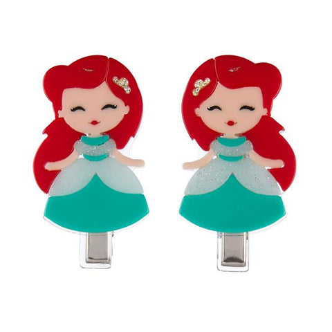 Cute Doll Hair Clips -  Lilies & Roses NY