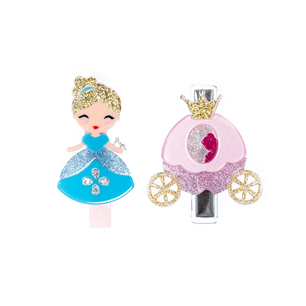 Chariot + Princess Hair Clips -  Lilies & Roses NY