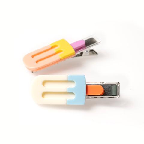 Colorful Popsicle Alligator Clips
