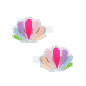 Seashell Alligator Clip -  Lilies & Roses NY