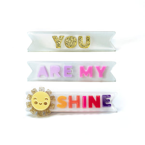 SUM23 - You Are My Sunshine Alligator Clip