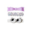 Eyes & Bowtie Set Hair Clips -HAL -  Lilies & Roses NY