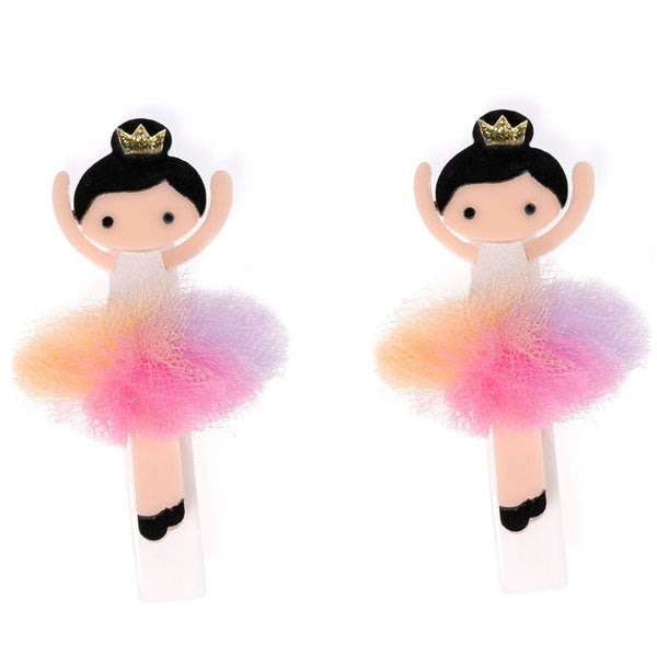 Ballerina Hair Clips -  Lilies & Roses NY