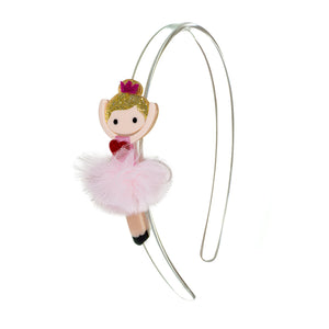 VAL-Ballerina Heart Pale Pink Headband