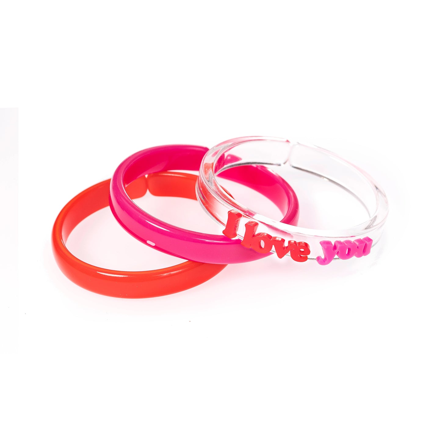 I love you Bangles (Set) Lilies & Roses NY