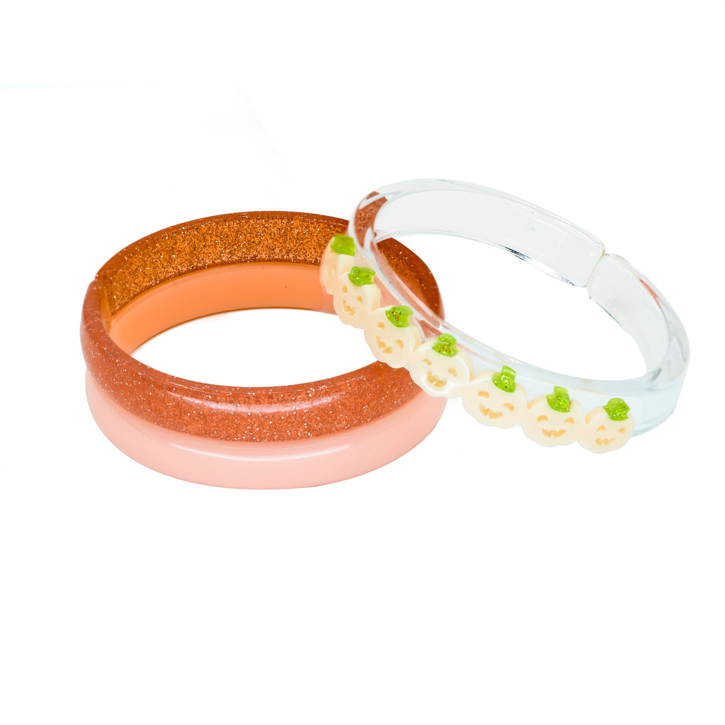 HAL23- Multi Pumpkin Cream Bracelet Set