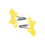 Rosane Bow Solid Colors Snap Clips -