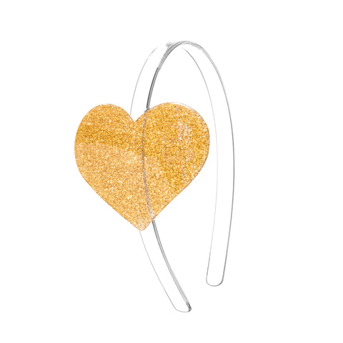 Cece  Big Heart Headband -  Lilies & Roses NY