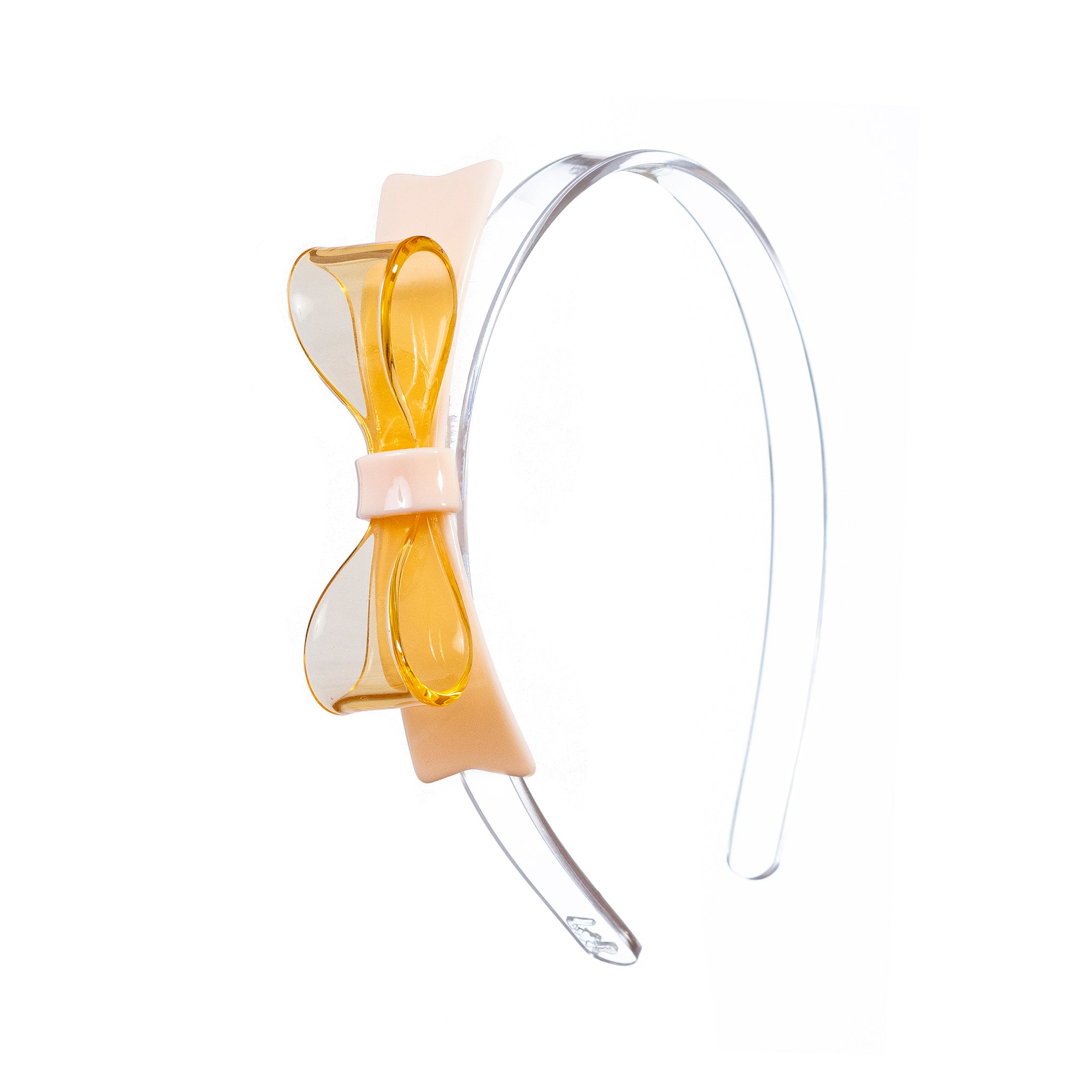 Bow Tie Lt Yellow Headband