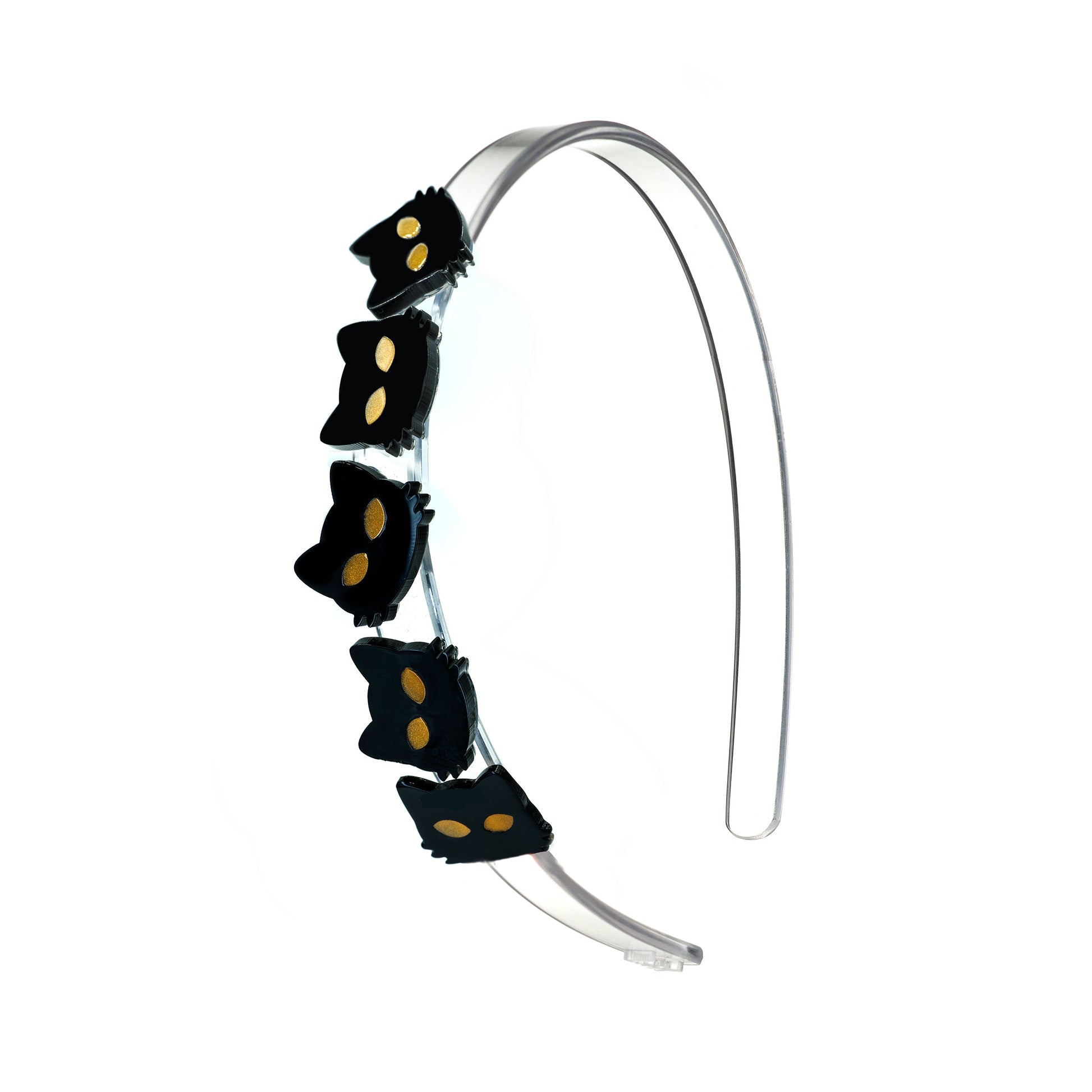 Multi Cat Black Headband HAL