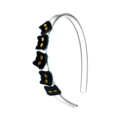 Multi Cat Black Headband HAL