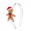 Happy Gingerbread Boy Cookie Headband -HOL