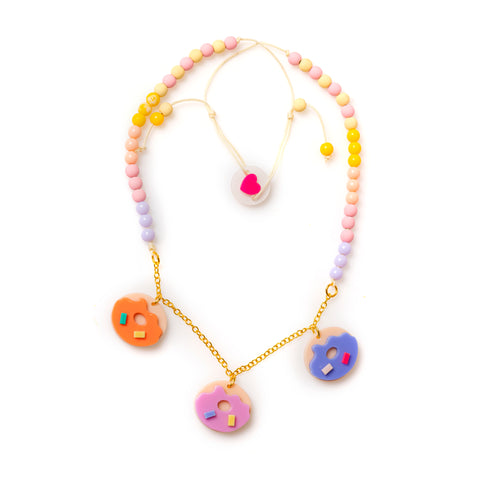 Multi Donuts Necklace