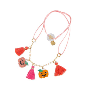 Pumpkin Halloween  necklace