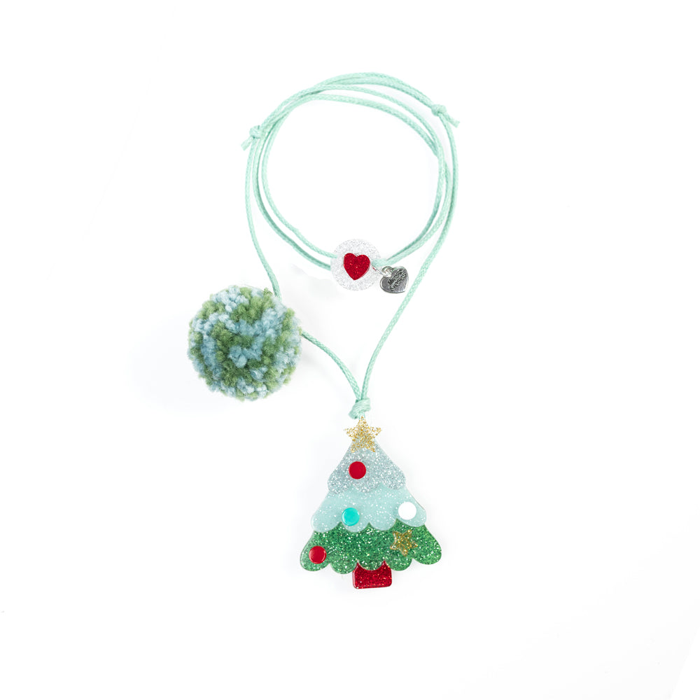 HOL25-Christmas Tree Necklace
