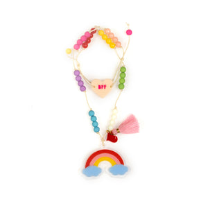 Rainbow Bead Mix Necklace