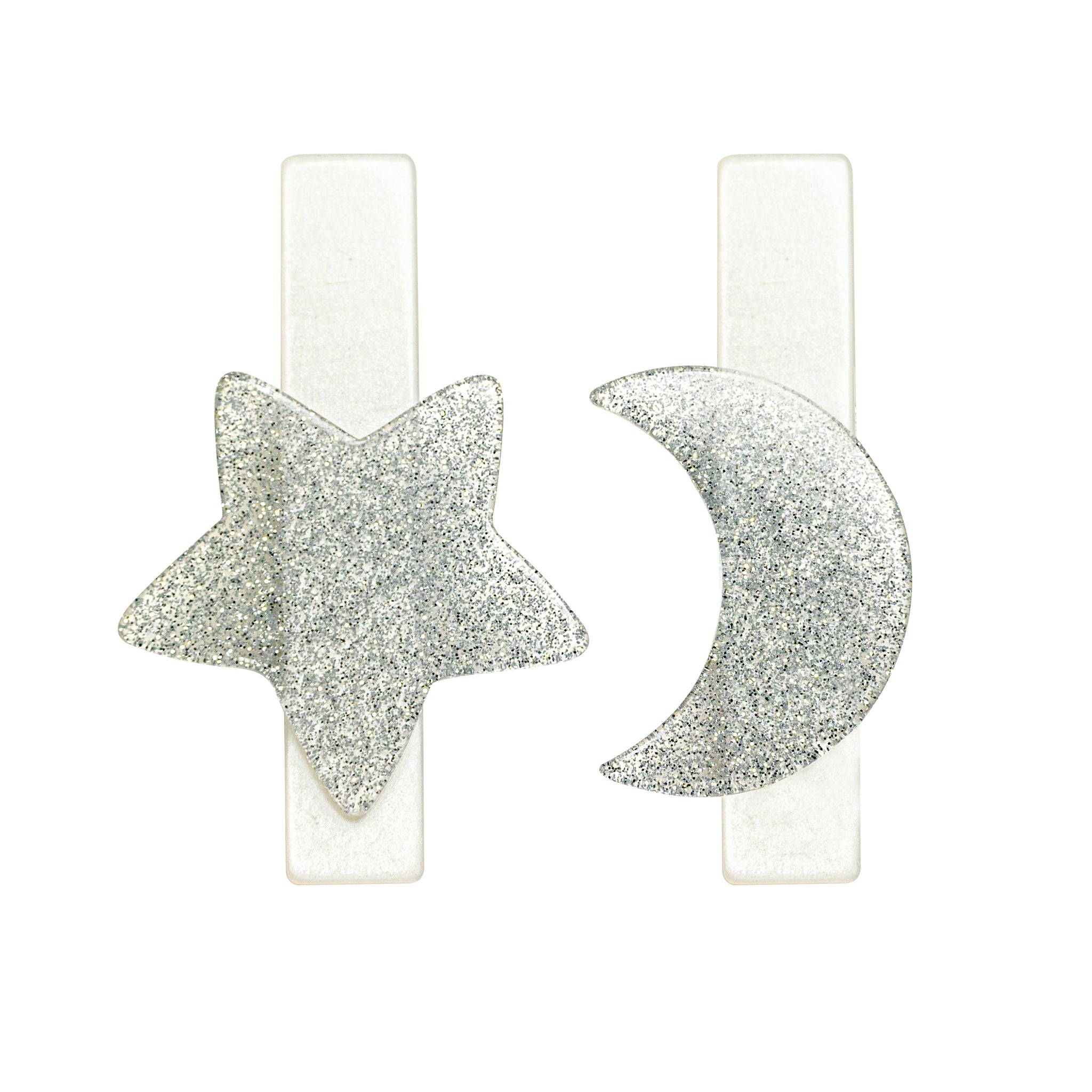 VAl-Star and Moon Hair Clips