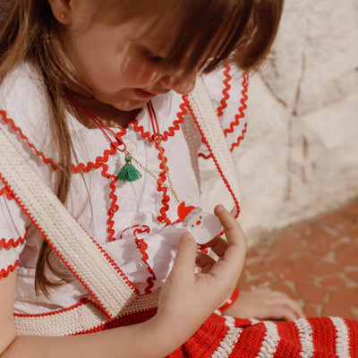 Santa Claus Necklace HOL