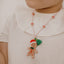 Happy Gingerbread Cookie Necklace -HOL