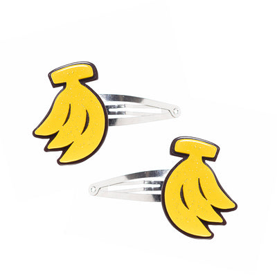 Banana Snap Clips -  Lilies & Roses NY