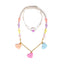 Multi Candy Hearts Beaded Necklace - VAL -  Lilies & Roses NY
